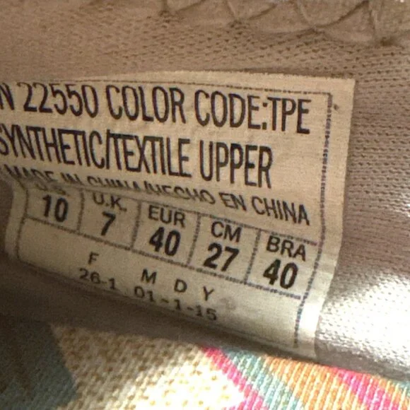 Skechers Womens Beige Slip-On Shoes Size 10 US UK 7 EUR 40 Synthetic/Textile Upp - Picture 5 of 6